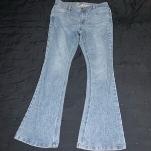 No Boundaries Light Blue Wide Leg Jeans